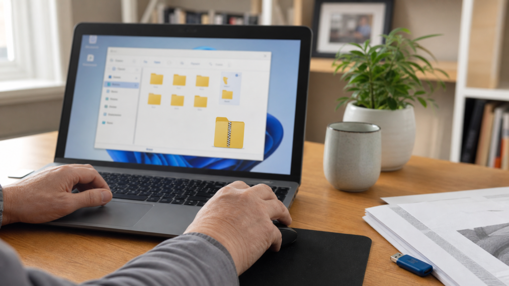 Windows 11 ZIP 파일 압축 풀기와 만들기, 안 풀릴 때 해결 방법 대표 이미지